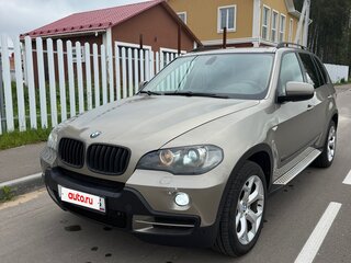 2008 BMW X5 3.0d II (E70), бежевый, 1570000 рублей, вид 1