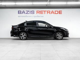 2017 Kia Rio IV, чёрный, 1218000 рублей, вид 4