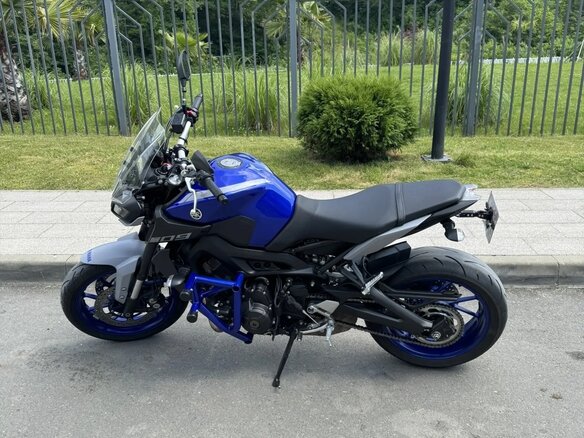 2020 Yamaha MT-09 (FZ-09), синий, 1000000 рублей - вид 8