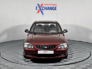 2008 Hyundai Accent ТагАЗ II, красный, 314000 рублей, вид 1