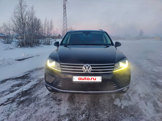 2015 Volkswagen Touareg II Рестайлинг, синий, 3600000 рублей, вид 3