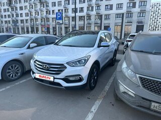 2016 Hyundai Santa Fe III Рестайлинг, белый, 2430000 рублей, вид 2