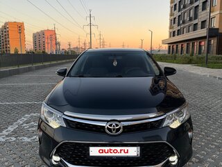 2016 Toyota Camry VII (XV50) Рестайлинг, голубой, 1590000 рублей, вид 1