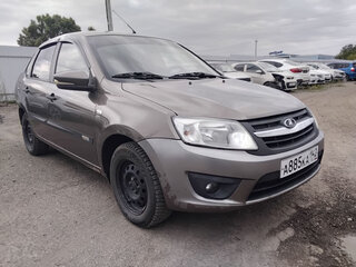 2017 Lada (ВАЗ) Granta I, коричневый, 350000 рублей, вид 3