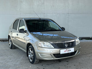 2010 Renault Logan I Рестайлинг, бежевый, 400000 рублей, вид 4