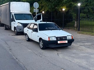1998 Lada (ВАЗ) 21099, белый, 160000 рублей, вид 4