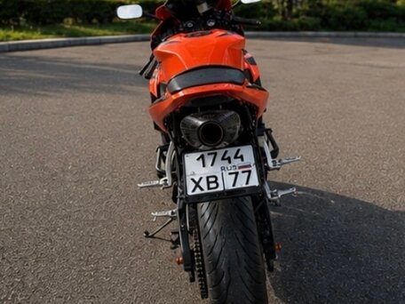 2008 Honda CBR 600RR, оранжевый, 660000 рублей, вид 4