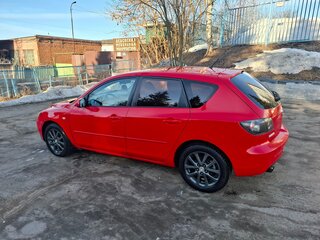 2008 Mazda 3 I (BK) Рестайлинг, красный, 400000 рублей, вид 4