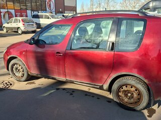 2007 Skoda Roomster I, пурпурный, 350000 рублей, вид 4