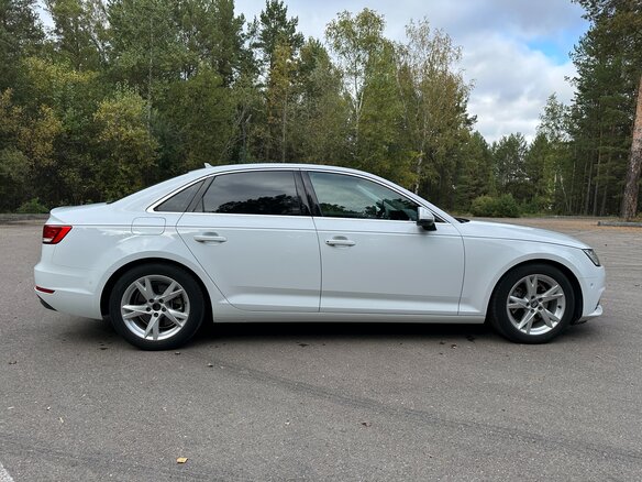 2016 Audi A4 V (B9), белый - вид 4