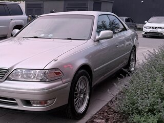 1997 Toyota Mark II VIII (X100), серый, 850000 рублей, вид 2