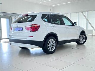 2013 BMW X3 20i xDrive II (F25), белый, 1900000 рублей, вид 2