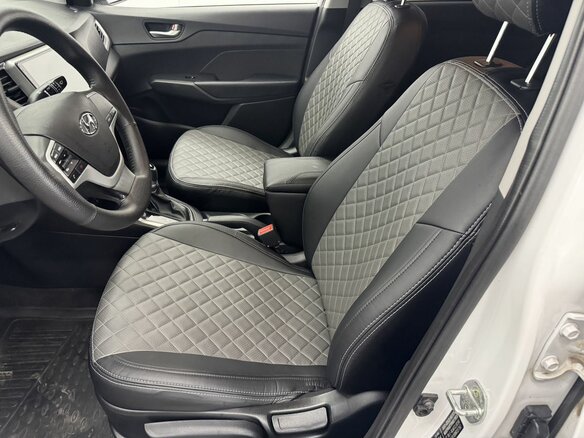 2021 Hyundai Solaris II Рестайлинг, белый, 1008067 рублей - вид 10