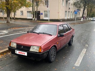 1997 Lada (ВАЗ) 21099, красный, 40000 рублей, вид 2