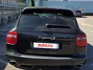 2008 Porsche Cayenne S I Рестайлинг (957), зелёный, 1035000 рублей, вид 3