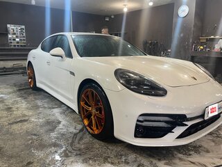 2009 Porsche Panamera Turbo I, белый, 2600000 рублей, вид 2