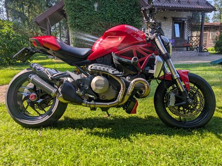 2015 Ducati Monster 1200, красный, 810000 рублей, вид 1