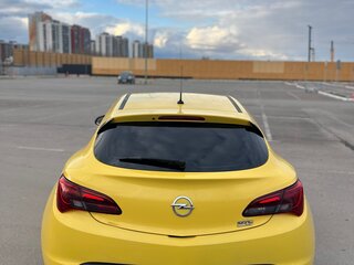 2011 Opel Astra GTC J Рестайлинг, жёлтый, 560000 рублей, вид 4