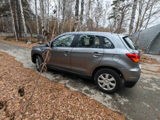 2012 Mitsubishi ASX I Рестайлинг, серый, 1100000 рублей, вид 4