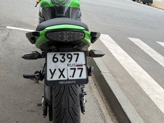 2011 Kawasaki ER-4F (Ninja 400R), зелёный, 350000 рублей, вид 1