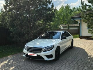 2015 Mercedes-Benz S-Класс AMG 63 AMG Long III (W222, C217), белый, 3200000 рублей, вид 3