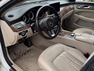2014 Mercedes-Benz CLS 350 BlueTEC II (C218) Рестайлинг, белый, 2300000 рублей, вид 4
