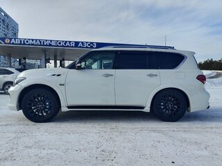 2015 Infiniti QX80 I Рестайлинг, белый, 3500000 рублей, вид 2