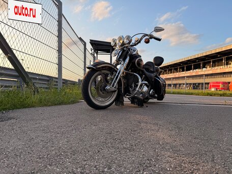 1998 Harley-Davidson Springer Softail, пурпурный, 2150000 рублей, вид 2