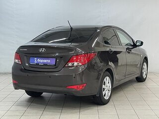 2016 Hyundai Solaris I Рестайлинг, коричневый, 1070000 рублей, вид 4
