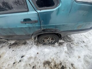 1999 Lada (ВАЗ) 21099, серебристый, 65000 рублей, вид 4