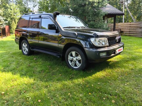 2007 Toyota Land Cruiser 100 Series Рестайлинг 2, чёрный, 3300000 рублей, вид 5