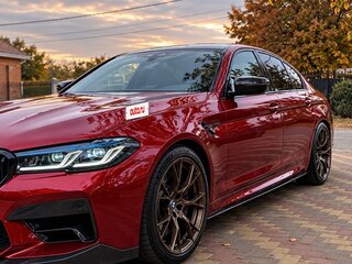 2020 BMW M5 Competition VI (F90) Рестайлинг, красный, 11200000 рублей, вид 4