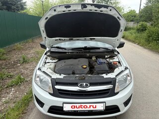 2015 Lada (ВАЗ) Granta I, белый, 450000 рублей, вид 4