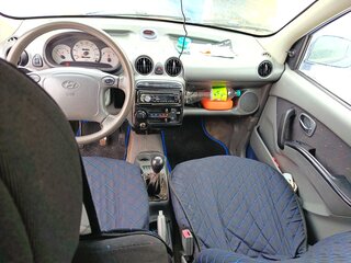 2002 Hyundai Atos, синий, 120000 рублей, вид 5