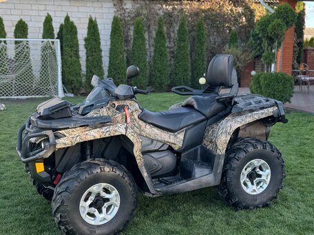 2012 BRP Can-Am Outlander Max XT-P 650T, зелёный, 750000 рублей, вид 5