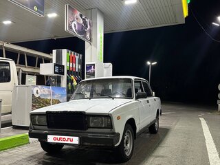 2007 Lada (ВАЗ) 2107, белый, 90000 рублей, вид 1