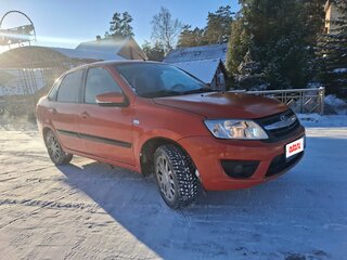 2017 Lada (ВАЗ) Granta I, оранжевый, 550000 рублей, вид 3