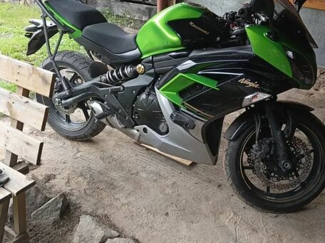 2014 Kawasaki Ninja 400, зелёный, 450000 рублей, вид 1