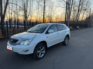 2009 Toyota Harrier II (XU30), белый, 1800000 рублей, вид 1