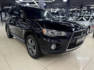 2012 Mitsubishi Outlander II Рестайлинг, чёрный, 949000 рублей, вид 3