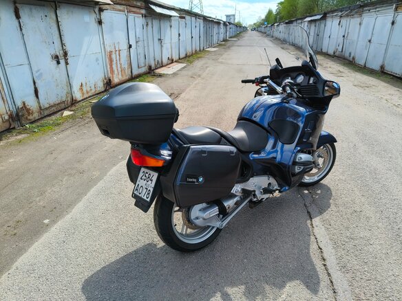 2003 BMW R 1150 RT, синий, 450000 рублей - вид 12