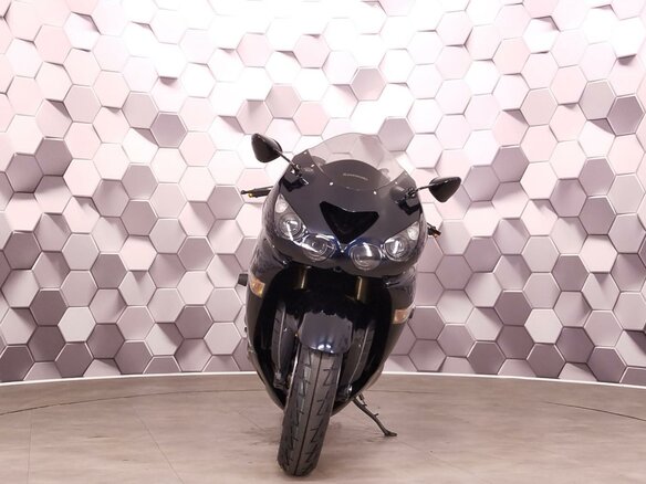 2008 Kawasaki ZZR 1400, синий - вид 4