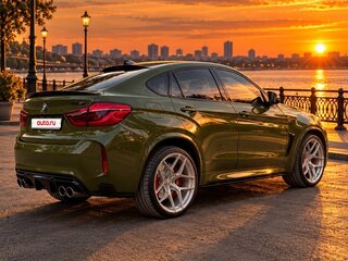 2017 BMW X6 35i II (F16), зелёный, 5900000 рублей, вид 5