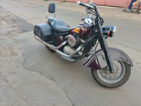 2000 Kawasaki VN400 Vulcan, коричневый, 270000 рублей, вид 3