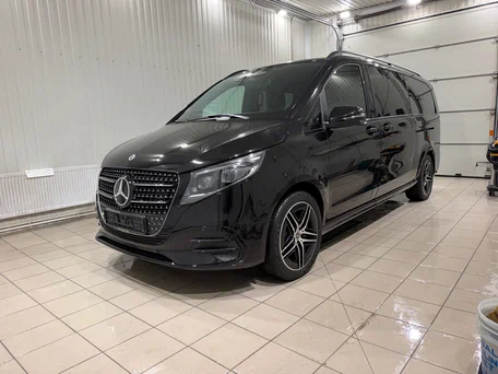 2024 Mercedes-Benz V-Класс Extra Long 300 d экстра длинный III (W447) Рестайлинг 2, чёрный, 14500000 рублей, вид 3