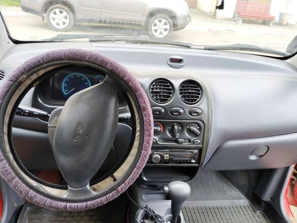 2006 Daewoo Matiz I Рестайлинг, красный, 160000 рублей - вид 7