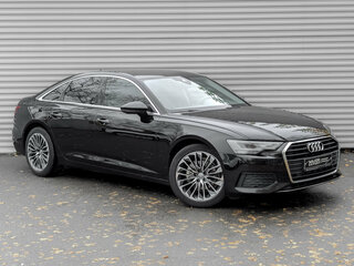 2021 Audi A6 40 TFSI V (C8), чёрный, 4090000 рублей, вид 3