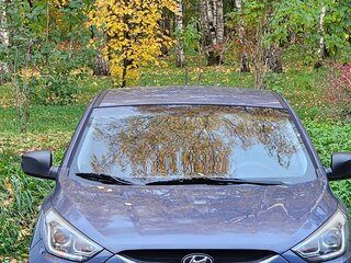 2014 Hyundai ix35 I Рестайлинг, синий, 1350000 рублей, вид 4