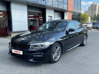 2017 BMW 5 серии 520d xDrive VII (G30/G31/G38), чёрный, 3350000 рублей, вид 1