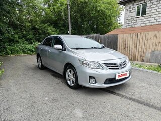 2012 Toyota Corolla X (E140, E150) Рестайлинг, серый, 950000 рублей, вид 3
